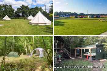 3 top-rated campsites an hour out of south east London