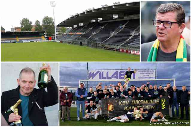 Volgend seizoen toch nationaal voetbal in Oostende na faillissement KVO, want KSV Diksmuide wordt KSV Oostende-Diksmuide
