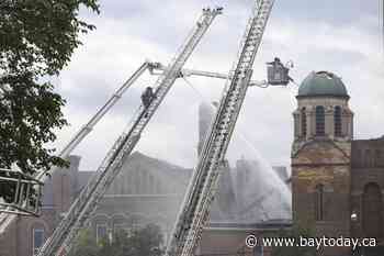 ‘Devastating’: Fire ravages historic Toronto church, destroying Group of Seven murals
