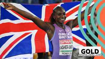 Watch: Asher-Smith wins European 100m gold