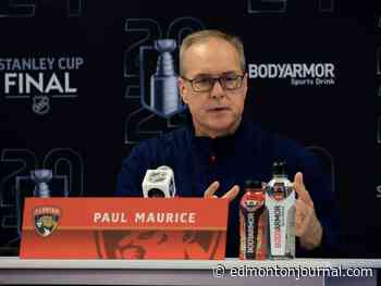 Florida Panthers coach Paul Maurice revels in son's play-by-play broadcasting success