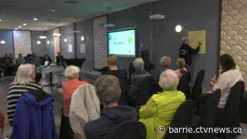Orillia residents discuss how a sustainable future for the city can be built at a workshop