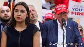 AOC reveals her biggest fear if 'out of his mind' Trump wins the presidential election as she warns critics to 'take him at his word'
