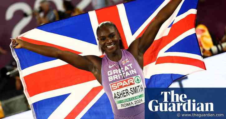 Dina Asher-Smith powers to 100m gold for first major title in five years