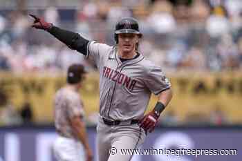 Jake McCarthy’s 2-run homer helps carry the Diamondbacks to a 9-3 win against the Padres
