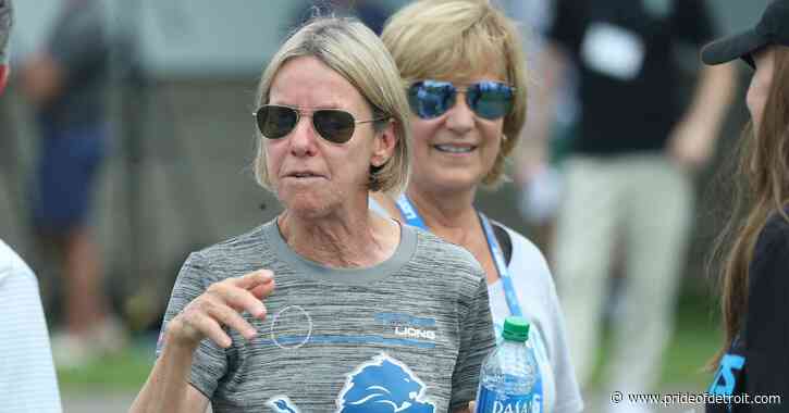 Notes: Lions owner Sheila Hamp named Michiganian of the Year