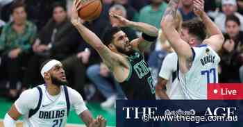 NBA Finals 2024 Game 2 LIVE updates: Irving fires Mavs into lead, Celtics fight back