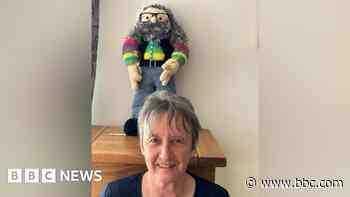 Hairy Bikers fan makes knitted doll for Dave Day