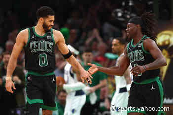 NBA Finals: Jrue Holiday takes center stage as Celtics fend off late Mavericks rally for 2-0 series lead