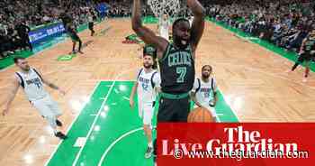 NBA finals Game 2: Dallas Mavericks 98-105 Boston Celtics – live
