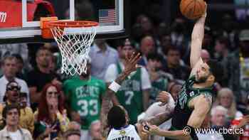 Boston Celtics down Dallas Mavericks to take 2-0 series lead in NBA Finals