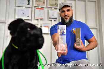 Bradford dog trainer Mudge Ali is clocking up his awards