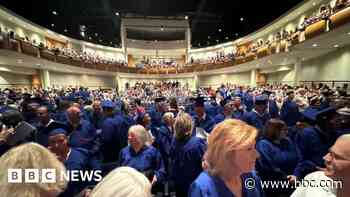 Graduation ceremony finally happens, 50 years later