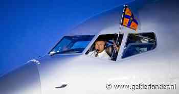 Koning Willem-Alexander gespot als co-piloot bij vlucht naar Atlanta