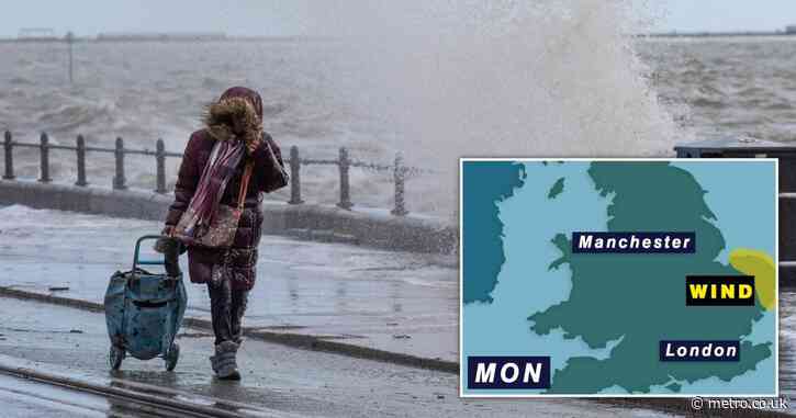 Urgent weather warning over 50mph winds and thunderstorms
