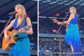 Taylor Swift pauzeert concert voor fan in nood: “Recht voor me heeft iemand hulp nodig”