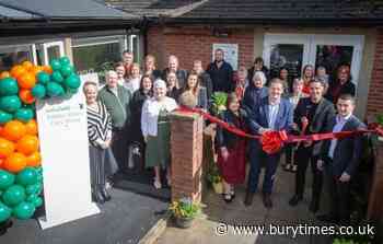 Gary Neville opens dementia care home extension in Lancs