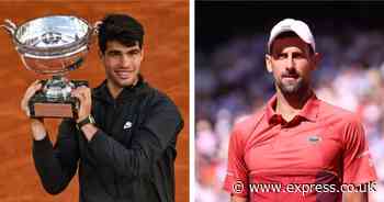 French Open LIVE: Carlos Alcaraz sent classy Rafa Nadal message as Djokovic told to retire