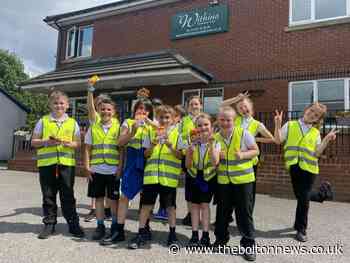 Bolton St Catherine's Academy pupils visit Withins Care Home