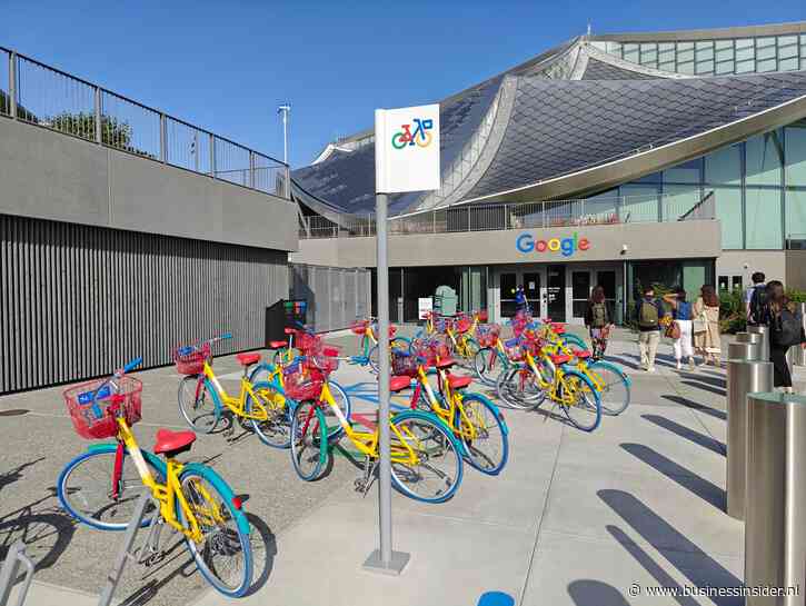 Zo ziet Google’s nieuwste campus in Silicon Valley er vanbinnen en -buiten uit