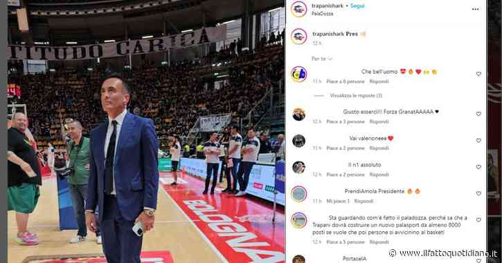 Trapani torna in Serie A di basket e il patron Antonini si sfoga contro la Fortitudo: “Ci hanno trattato come animali, vinto contro questi scorretti”