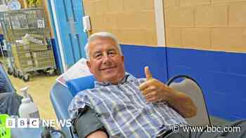 'I never imagined a blood donation would save me'