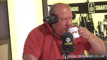 Revealed: Alan Brazil left the final hour of his birthday broadcast because he 'fell ill' as former co-worker gives health update on the presenter