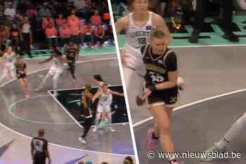 VIDEO. Wéér spectaculaire assist van Julie Vanloo in WNBA: publiek onder de indruk, superster even het noorden kwijt