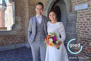 Pas getrouwd: Gilles en Ann-Sophie in Bilzen