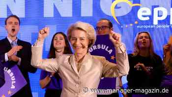 Europawahl 2024: EVP gewinnt deutlich, Ursula von der Leyen kann auf zweite Amtszeit hoffen