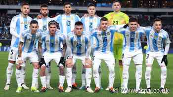 Latest squad news from Argentina, USA, Mexico, more