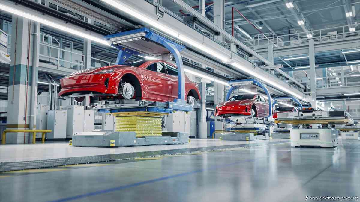 Deutschland mit neuem Elektroauto-Produktionsrekord