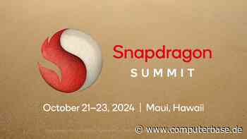 Oryon im Smartphone: Snapdragon Summit 2024 findet vom 21. bis 23. Oktober statt [Notiz]
