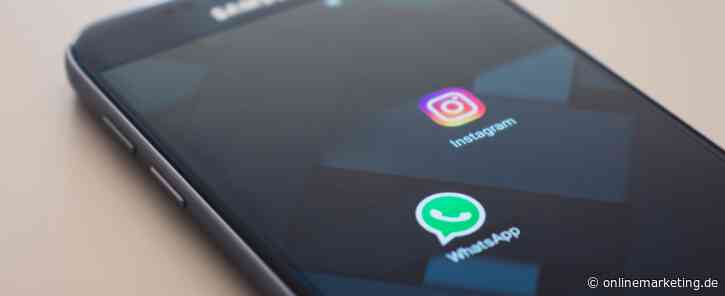 Cross Posting von Instagram zu WhatsApp möglich