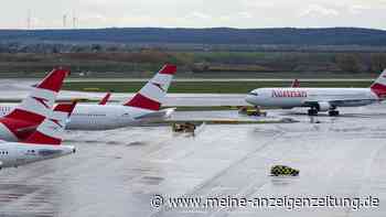 Flugzeug der Austrian Airlines durch Hagel beschädigt