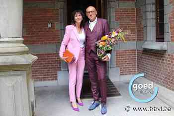 Pas getrouwd: Marleen en Danny in Hasselt