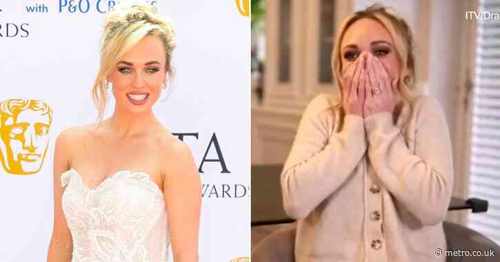 Jorgie Porter shares relatable morning sickness message in her first trimester