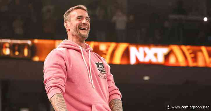 CM Punk Present Backstage at WWE NXT Battleground 2024
