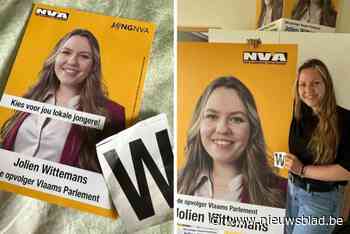 Spelfout speelde haar geen parten: Jolien Wittemans (N-VA) behaalde 3.655 stemmen
