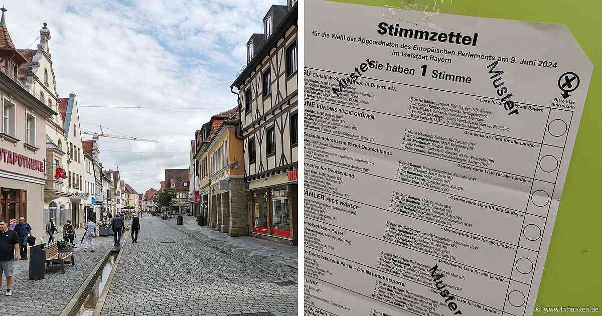 Europawahl 2024: Die Ergebnisse der Stadt Forchheim