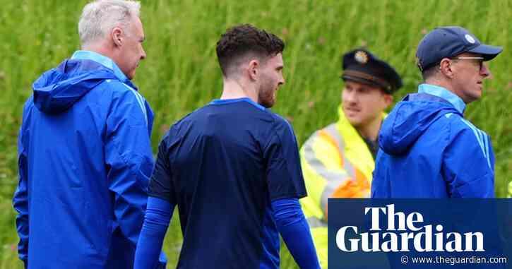Andy Robertson leaves training to hand Scotland latest Euros injury scare