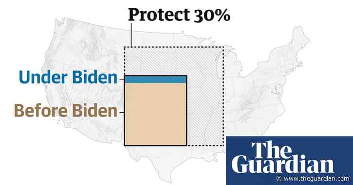 ‘America the beautiful’: how Biden is conserving land and water as Trump looms