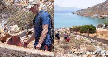Michael Mosley's friends seen visiting spot where TV doctor was found dead on Symi
