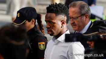 Valencia fans jailed for Vinícius Jr. racist abuse