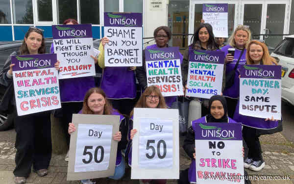 Council outsources mental health service to cover social work strike