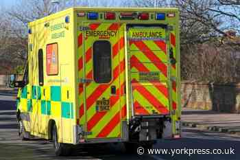 York: moped rider injured after crash with van by Acomb Green