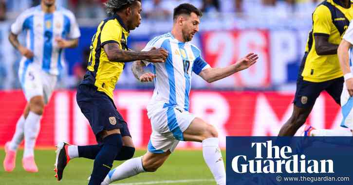 Messi makes return as Argentina edge past Ecuador in Copa América warm-up