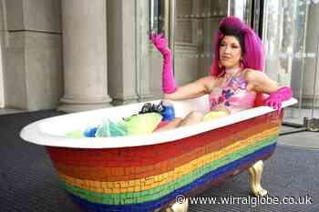 Art installation ‘Dip into Pride Bath’ comes to Liver Building