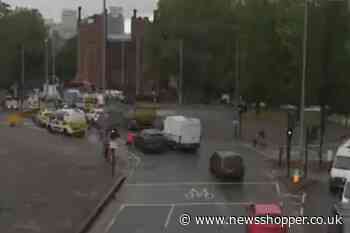 Lambeth Bridge incident: Man taken to hospital