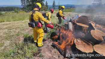 Firefighters across Oregon convene for wildfire season training
